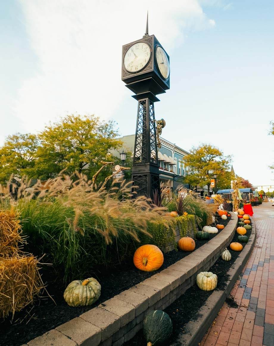 Downtown Northville Victorian Clock