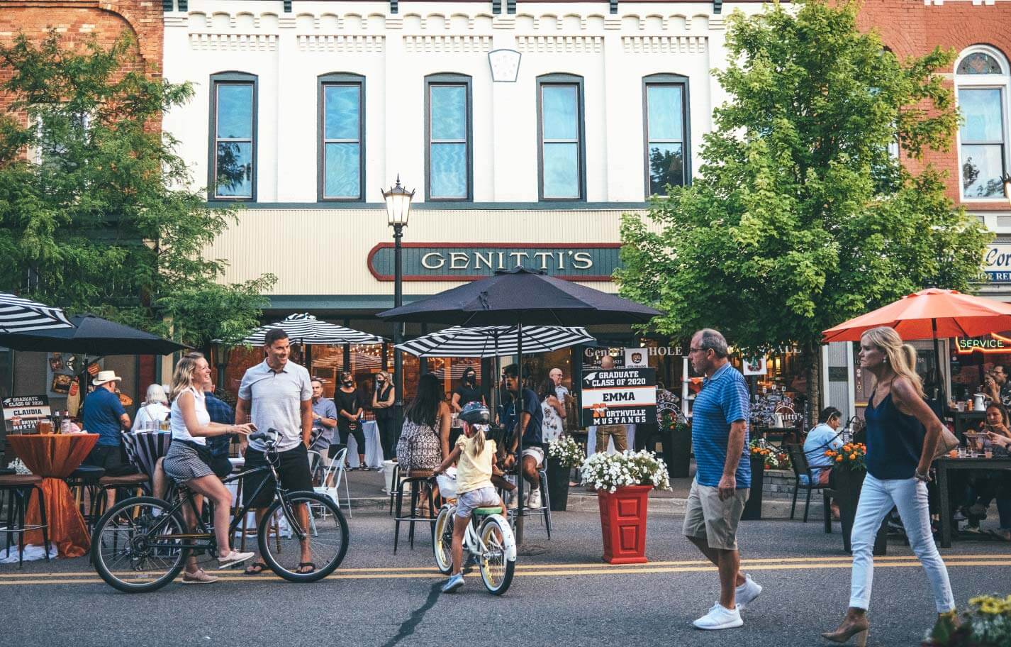 Downtown Northville Street Scene