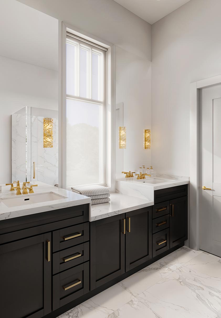 The Downs Northville | Bathroom Rendering